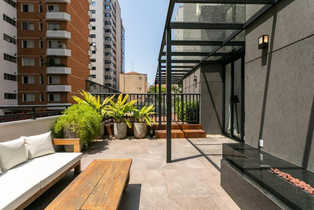Apartamento De 1 Dormitorio No Coracao De Pinheiros Сан-Пауло Экстерьер фото